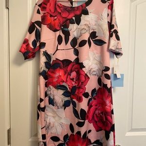 Cece short floral dress